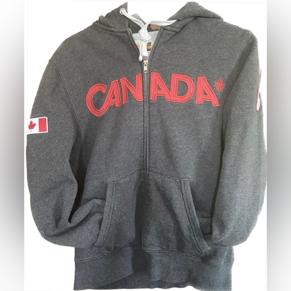 Hudson's Bay Other - NWOT HB GRY Olympics Team Canada Zip Front Hoodie, S. Fall Sale